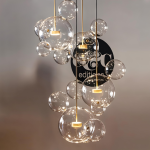 Enhance Your Space with a Bubble Hanging Pendant Light